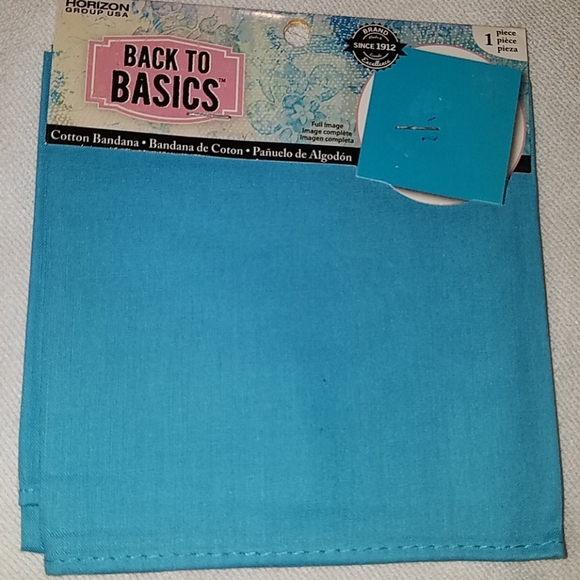 NWOT 3/$10 Blue bandana - Picture 3 of 5